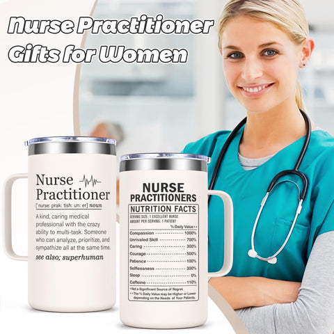 Lifecapido NP mug back view highlighting durable stainless steel