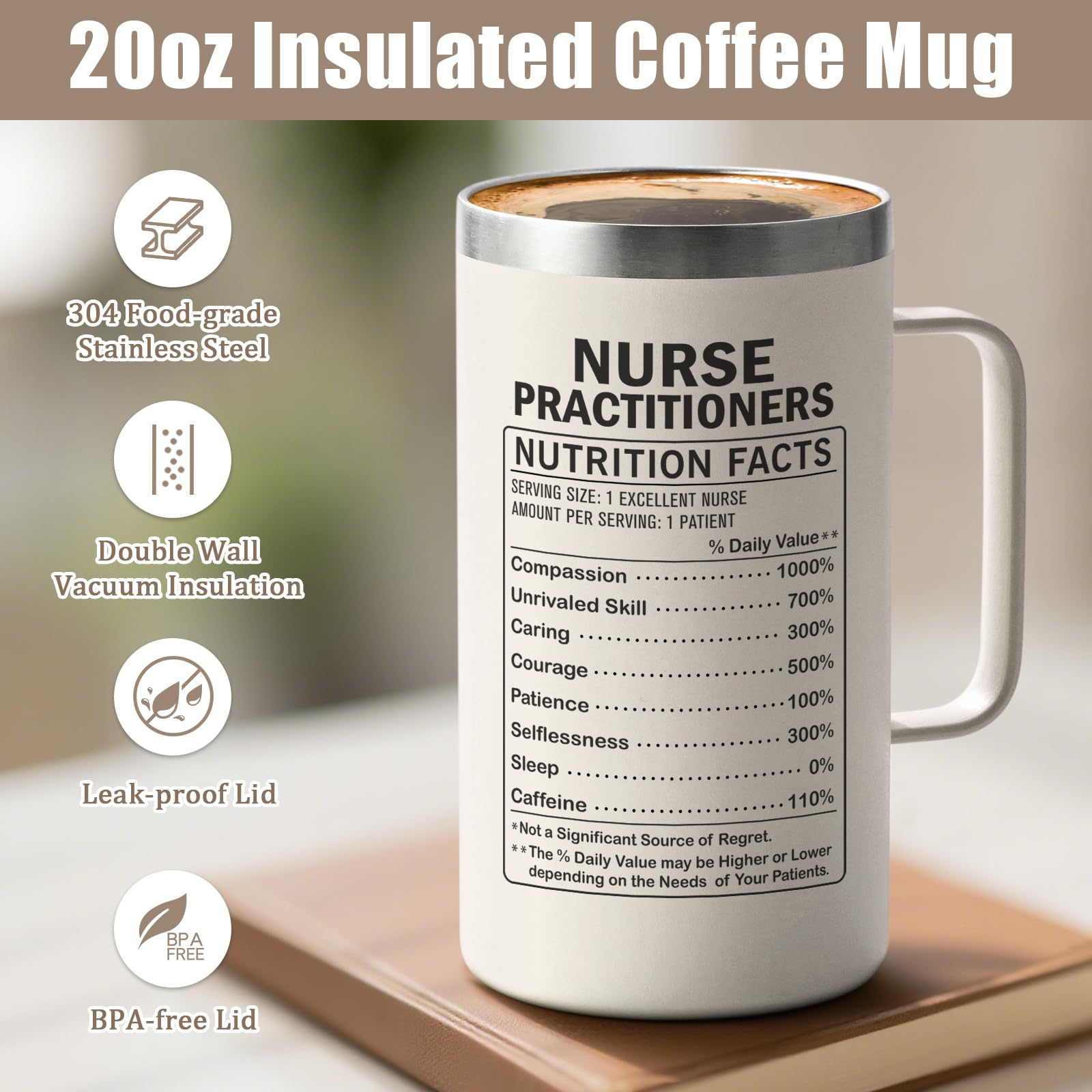 Lifecapido NP mug with lid and straw for versatility