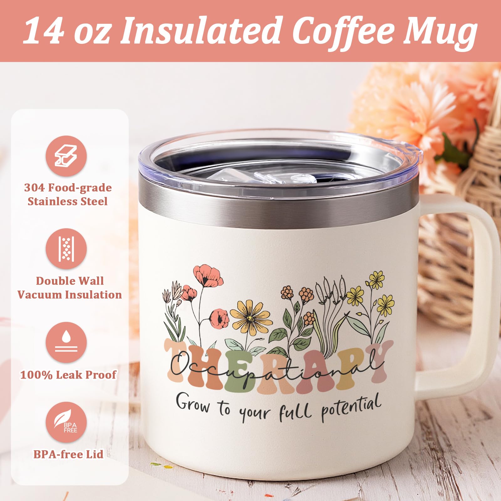 Lifecapido OT mug accommodates coffee, tea, juice, or wine for versatile sipping.