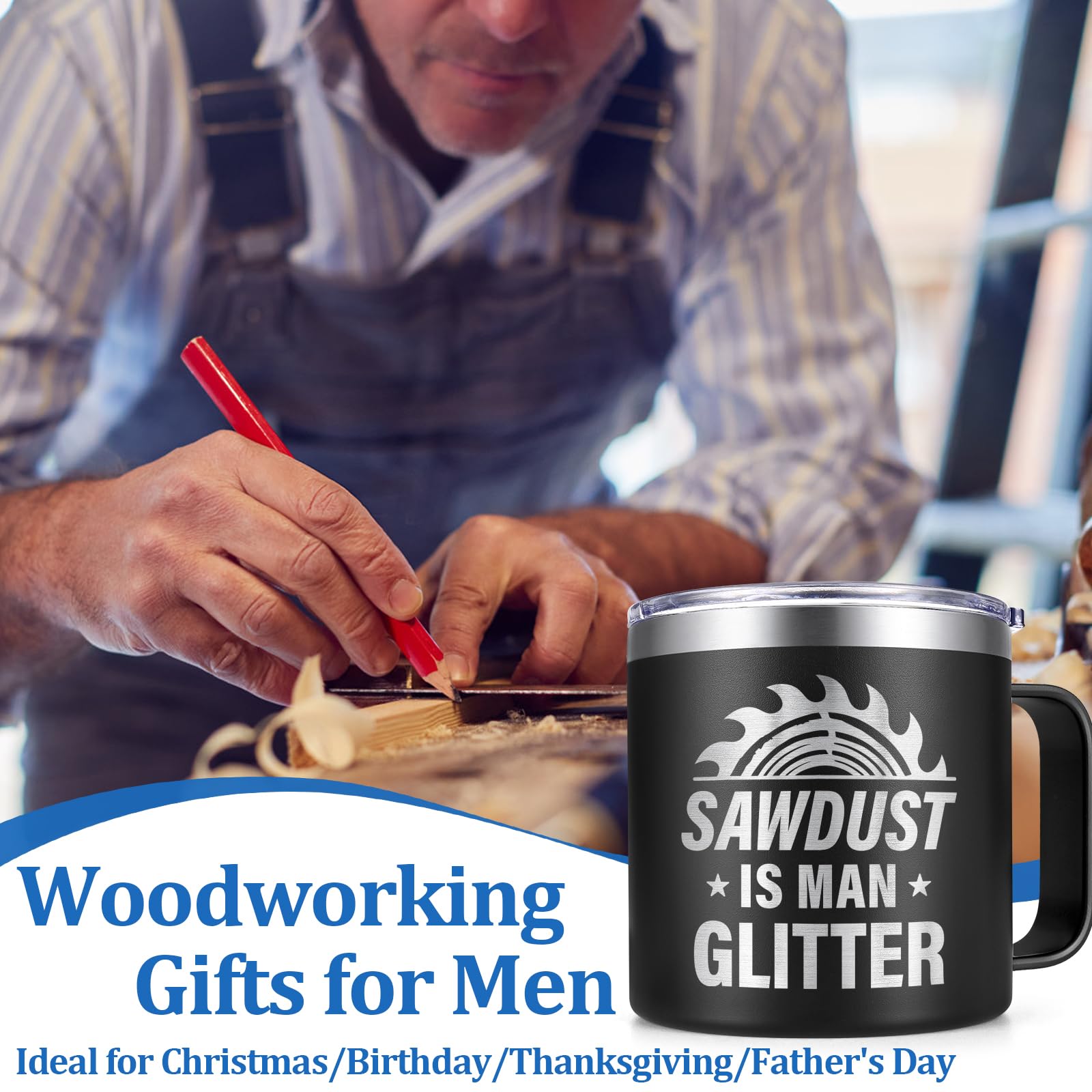 Lifecapido stainless steel straw with accessories included for the mug.