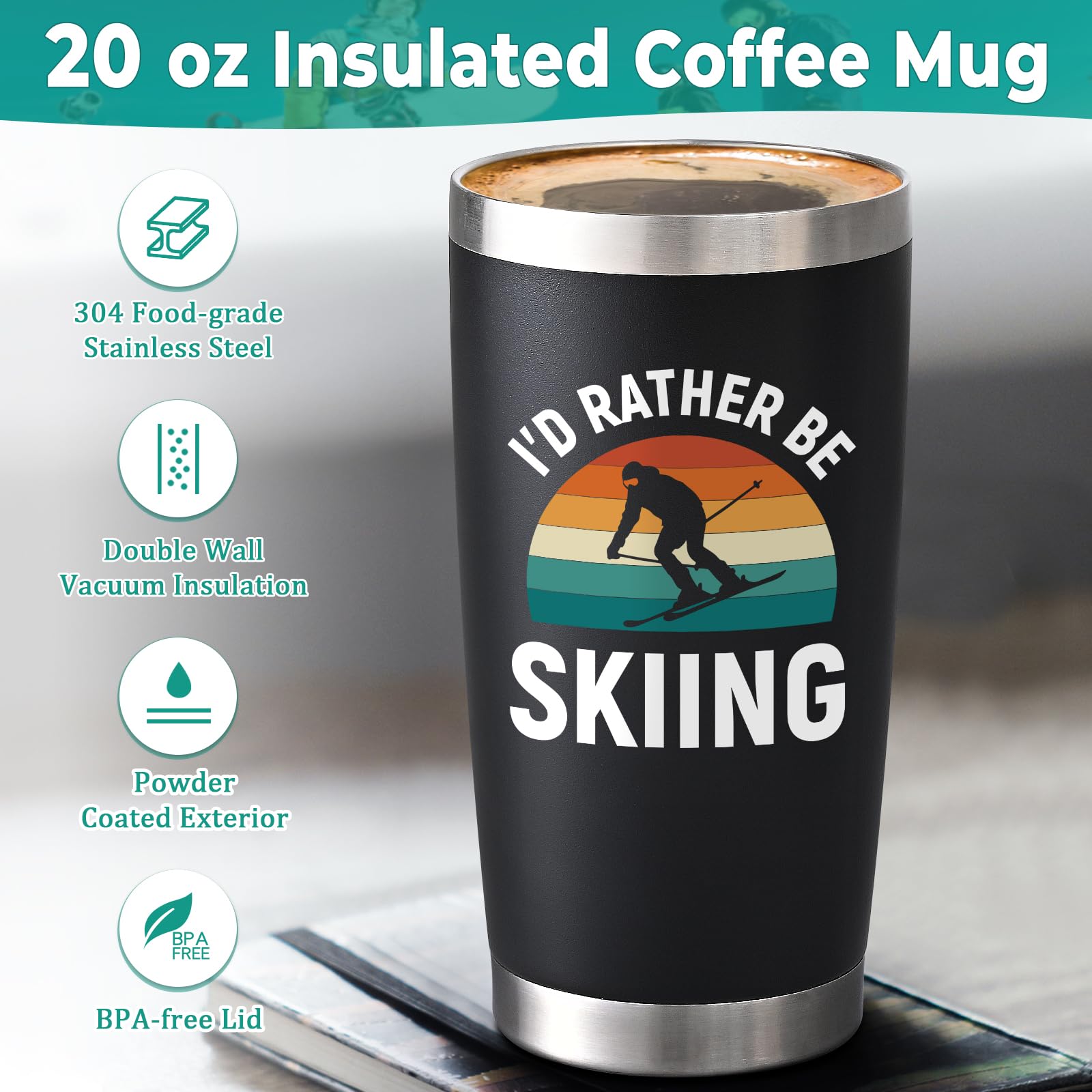Lifecapido insulated tumbler demonstrates hot and cold retention