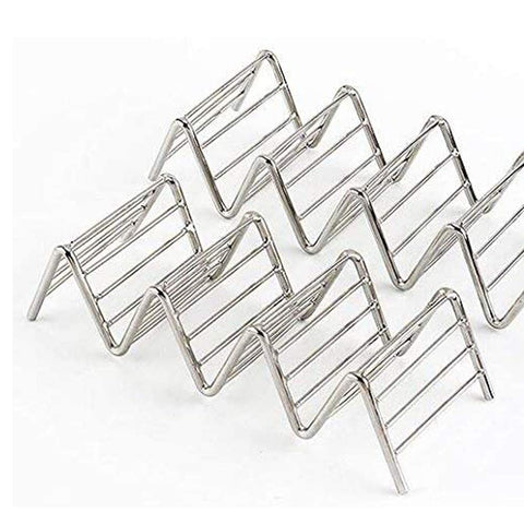 LifeEase oven-safe taco tray doubles as a baking rack for convenient meals.