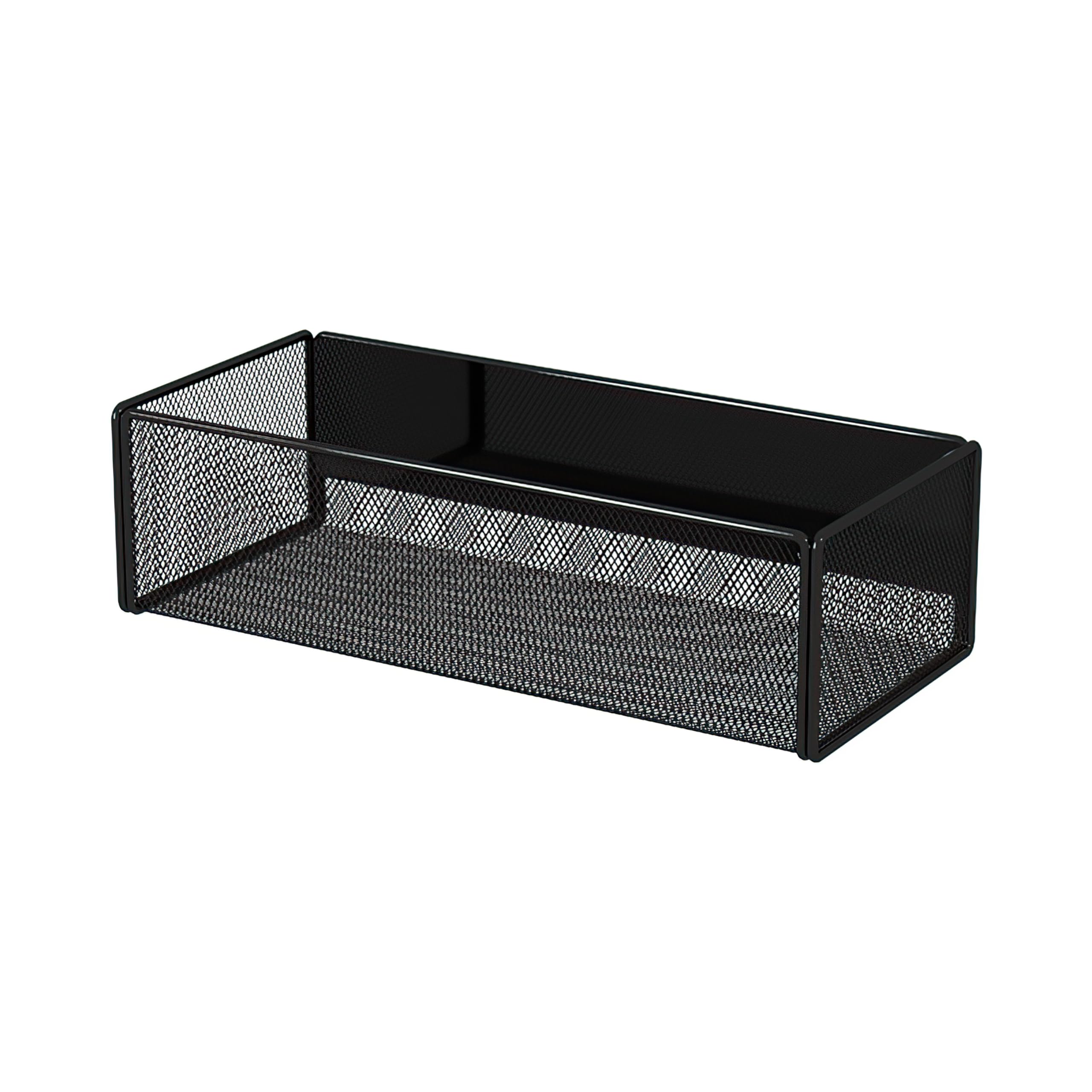 LIFEFAN magnetic basket organizer attached to fridge for organized storage.