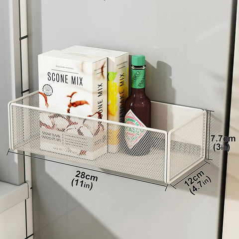 LIFEFAN magnetic basket on whiteboard for quick supplies.