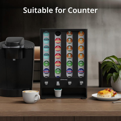 LifeMoreasy BPA-free plastic construction ensures durable, lightweight stability on any surface.