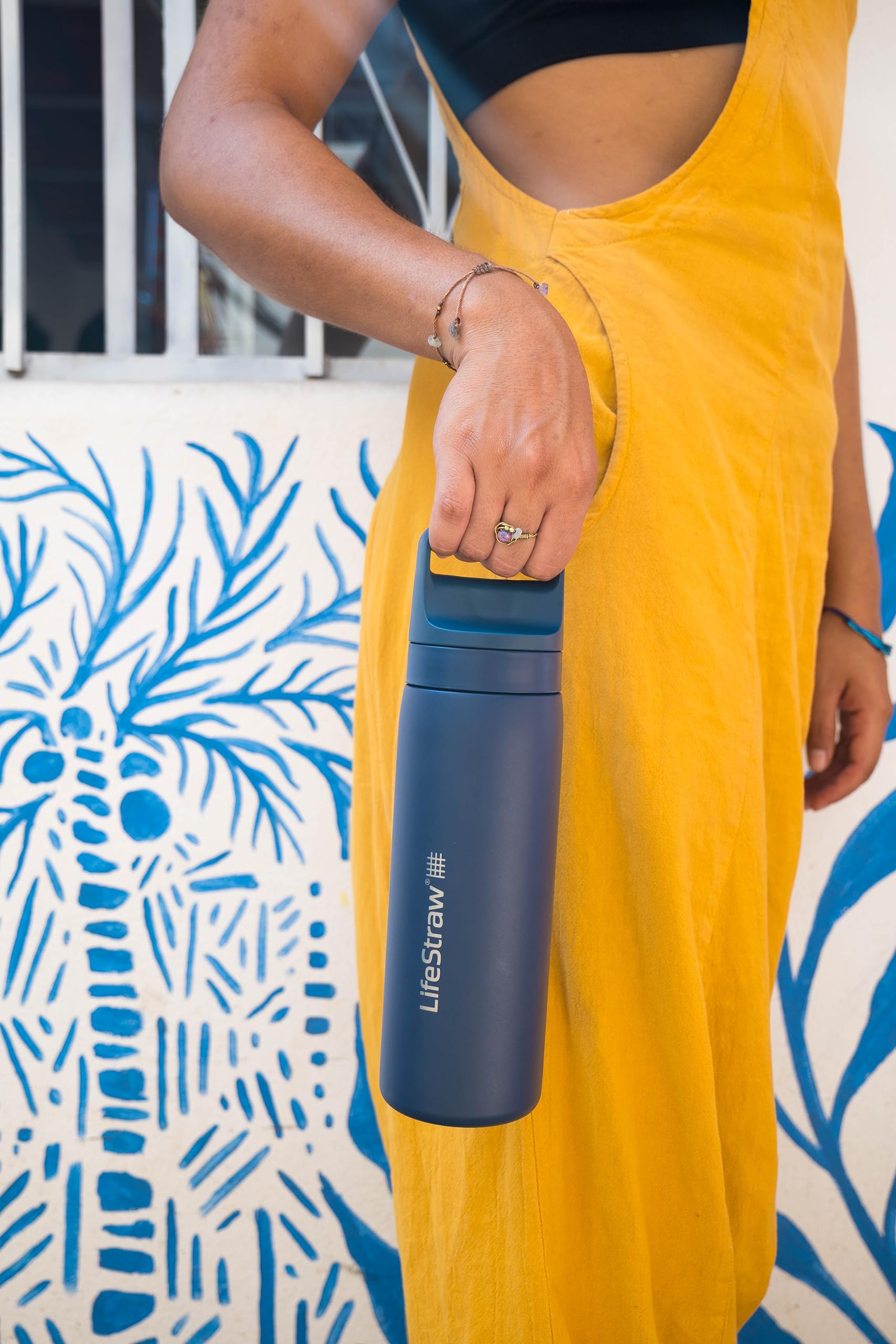 LifeStraw Go removes microplastics for clearer water from rivers or taps.
