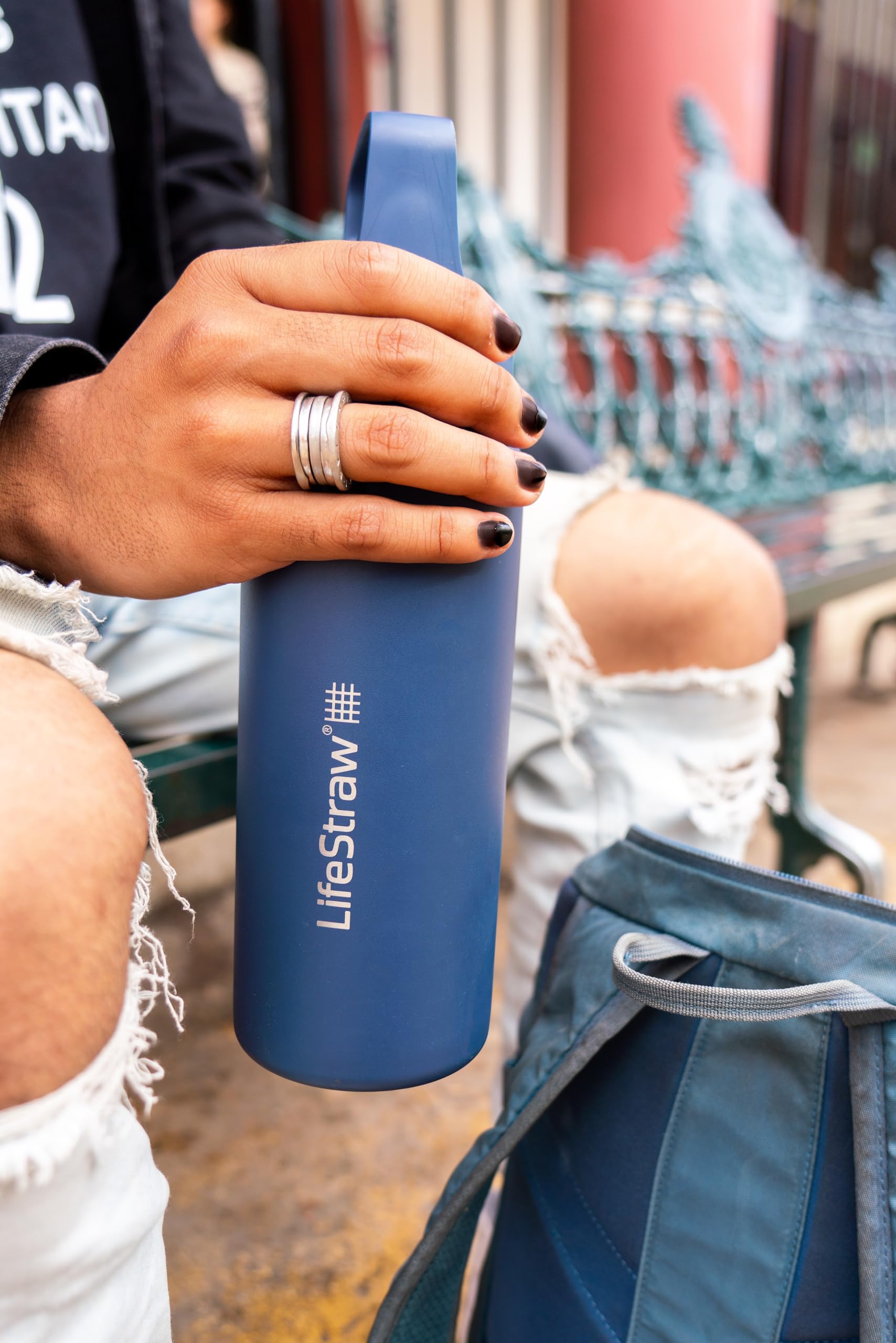 Eco-friendly LifeStraw Go Series, a sustainable hydration choice.