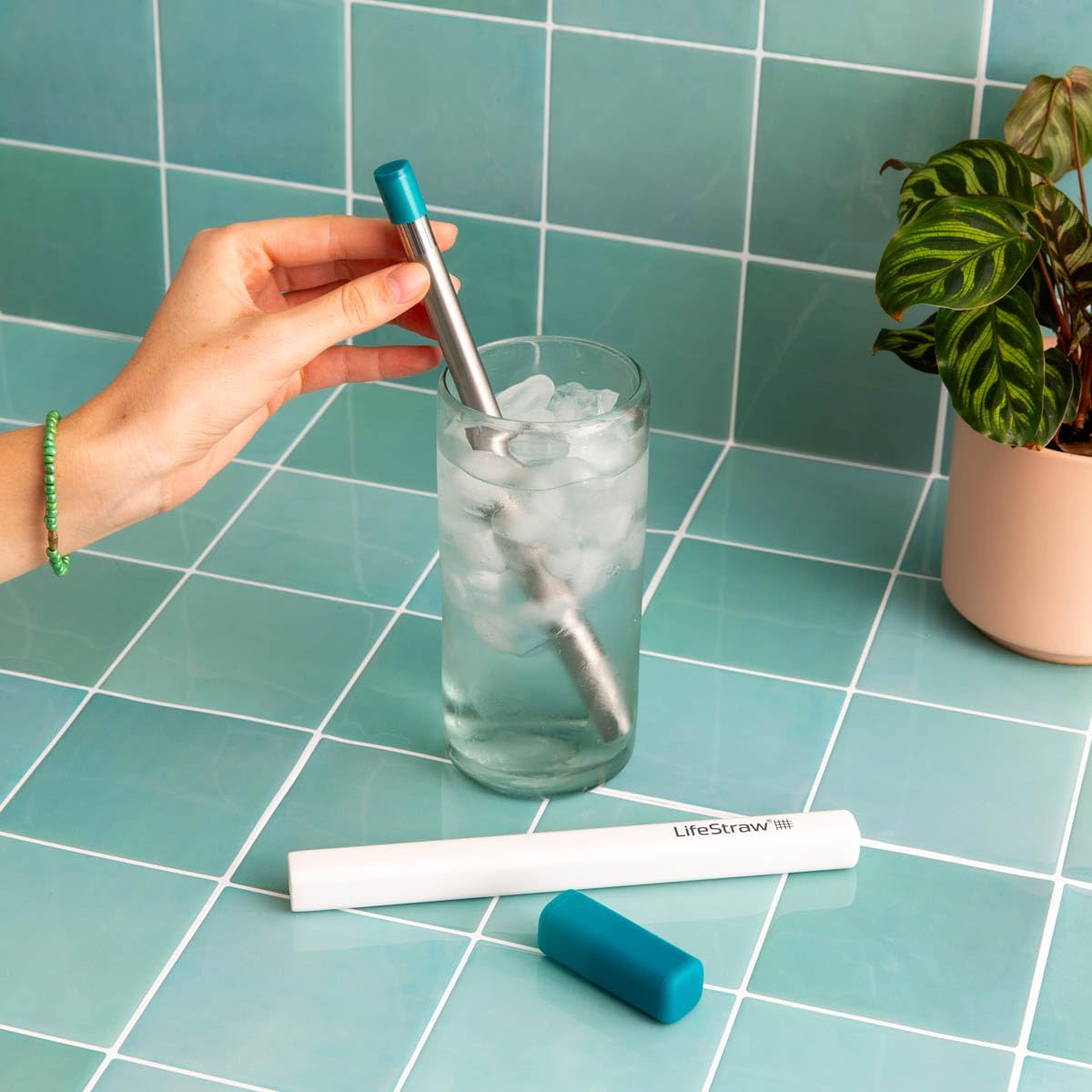 LifeStraw Sip 3-Pack silicone mouthpiece ensures comfortable sipping anywhere