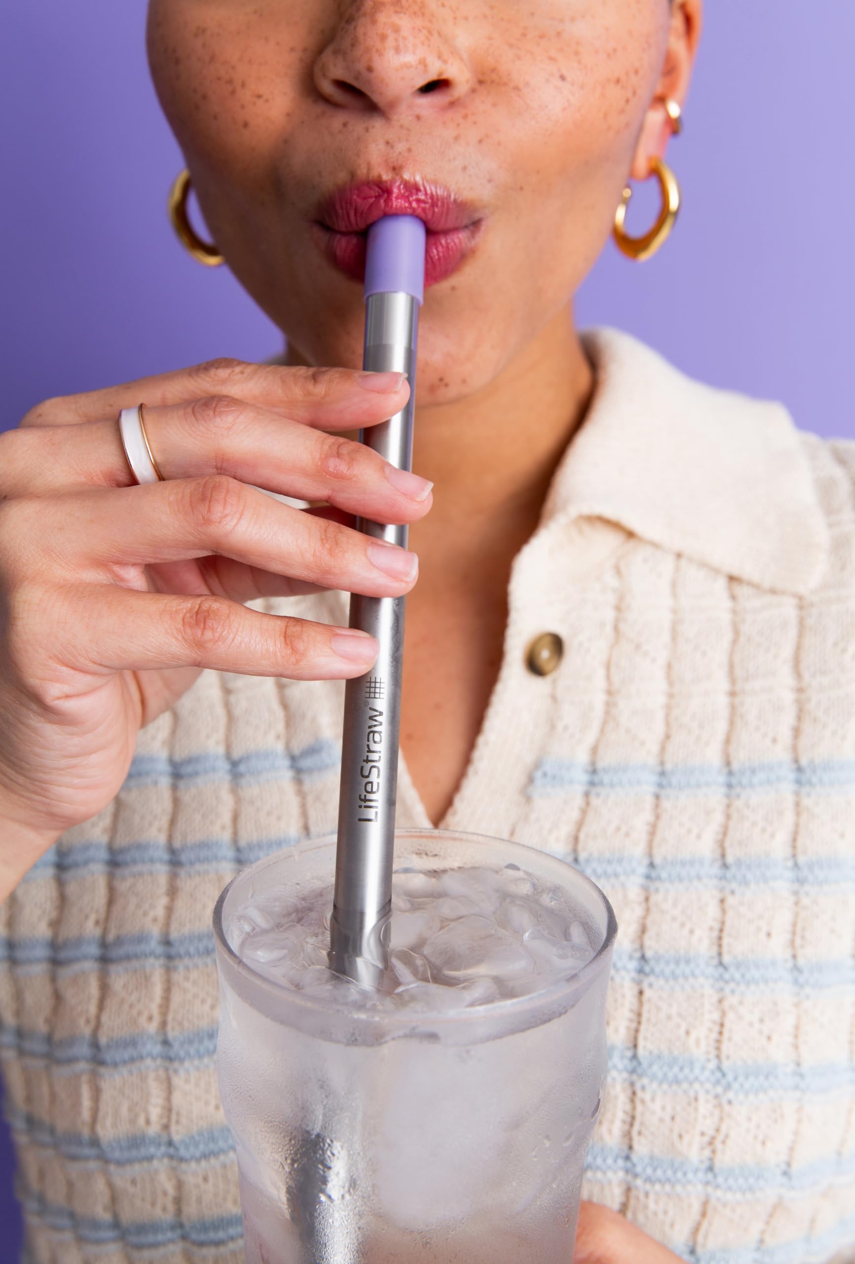 LifeStraw Sip silicone mouthpiece provides comfortable daily use.