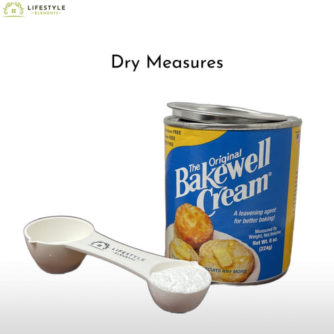 Lifestyle Elements dishwasher-safe measuring spoons for easy cleanup