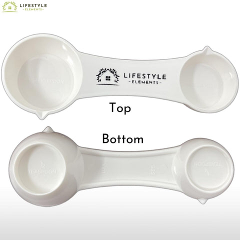 Lifestyle Elements half-teaspoon and quarter-teaspoon spoons ready for precise seasoning