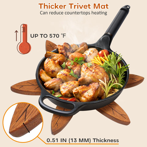 LIFETOWE tree coasters on stand combine decoration and storage.