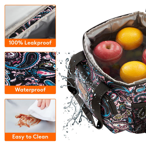 Lifewit 600D waterproof fabric for durability and easy cleaning