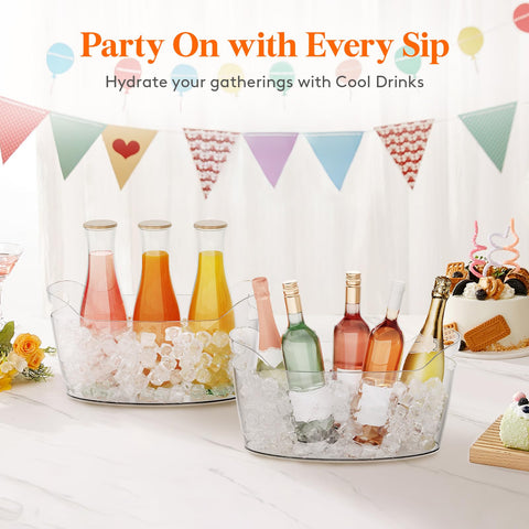 Lifewit beverage chiller suitable for wine and champagne at gatherings.