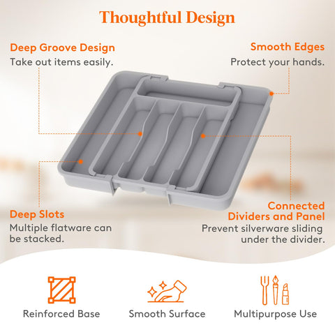 Lifewit buckle design keeps partitions aligned during sliding
