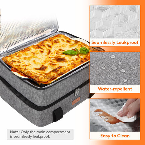Lifewit carrier open for easy packing and loading of dishes