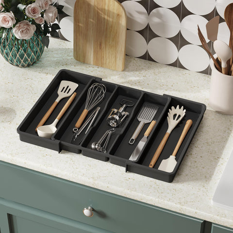 Lifewit compact design saves space in cluttered kitchen drawers