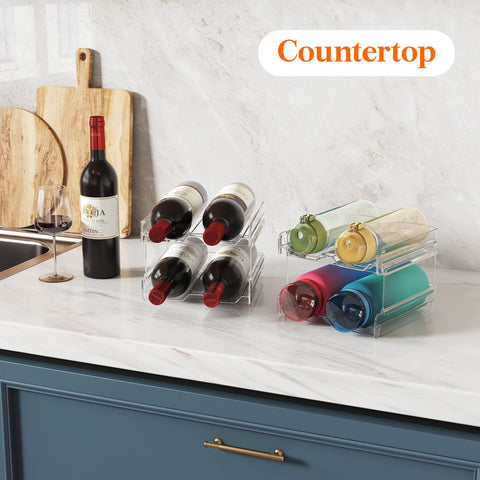 Compact Lifewit wine shelf suits apartments and small kitchens.