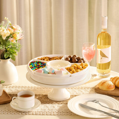 Lifewit divided tray keeps flavors separated for tastier tastings
