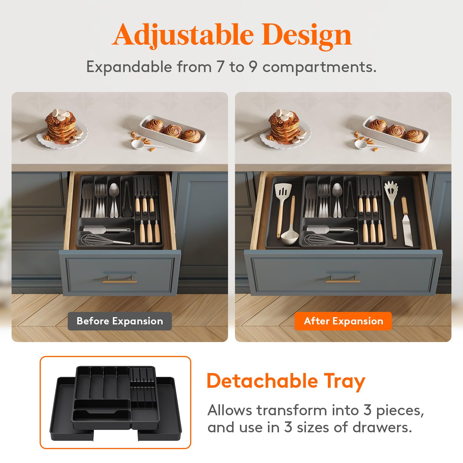 Lifewit easy-clean edge design simplifies maintenance after meal prep.
