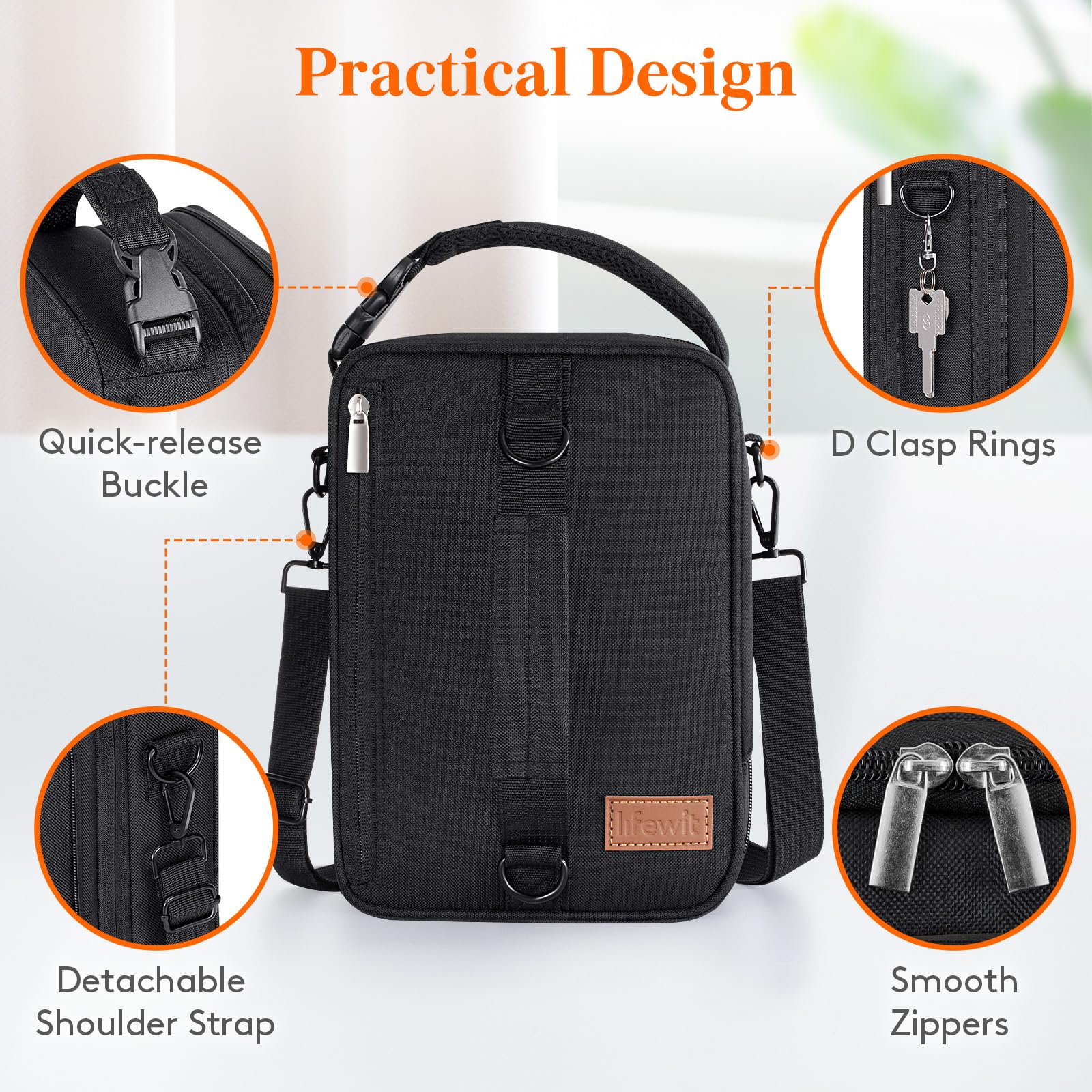 Lifewit expandable height showing doubled storage capacity for extra food.