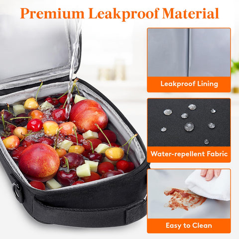 Lifewit side handle with buckle for backpack attachment and hands-free transport.