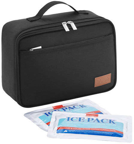 Lifewit freezable lunch box with removable gel packs for easy cleaning