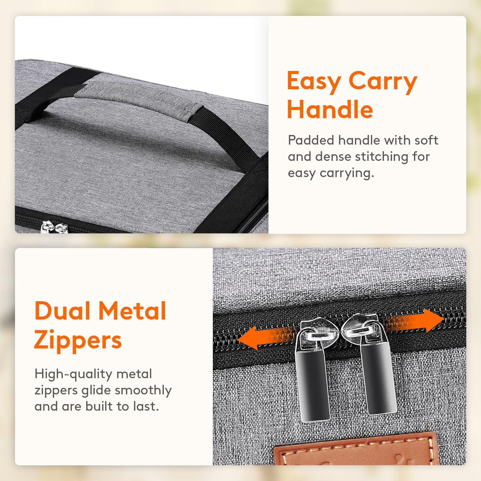 Lifewit wide opening simplifies packing and unloading.