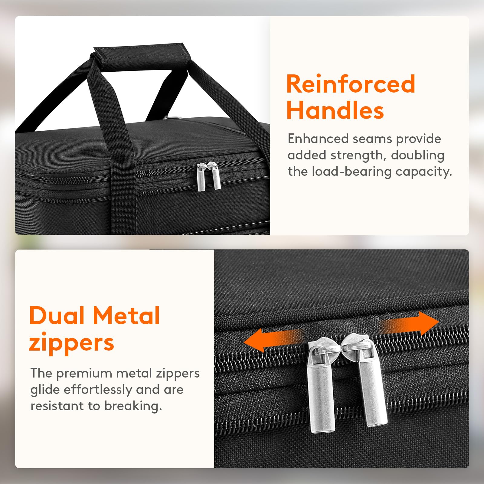 Lifewit carrier with two handles for easy transport during events.