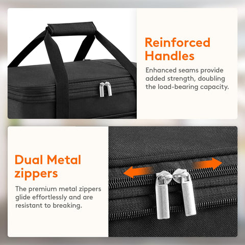 Lifewit carrier with two handles for easy transport during events.