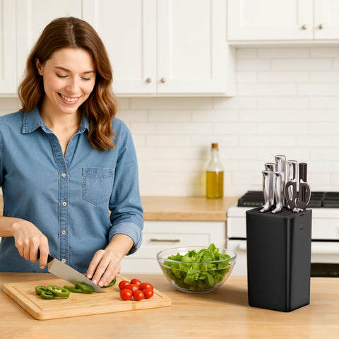 Lifewit Compact Countertop Organizer saves counter space.