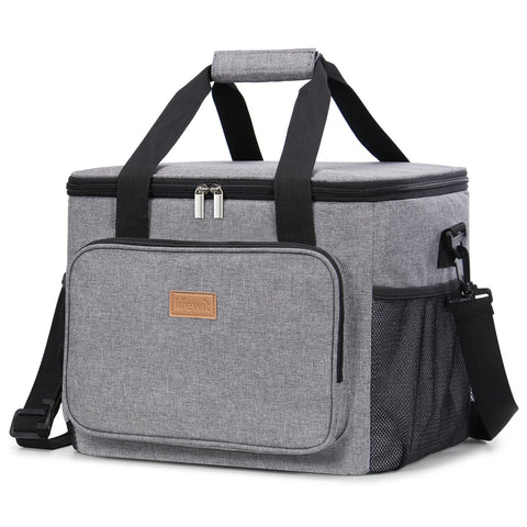 Lifewit large insulated lunch bag showing 24L capacity for office meals or picnics