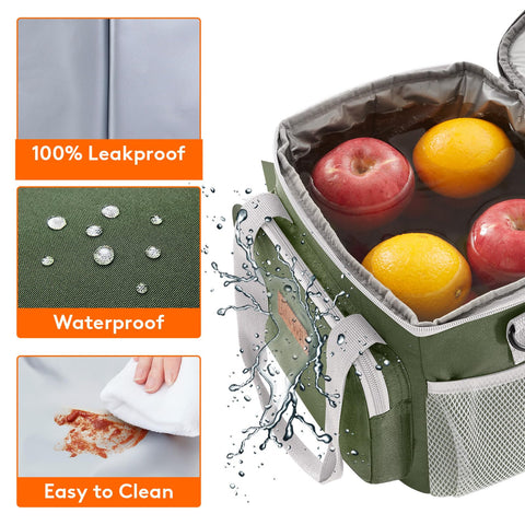 Lifewit lunch bag shoulder strap visible for comfortable transport.