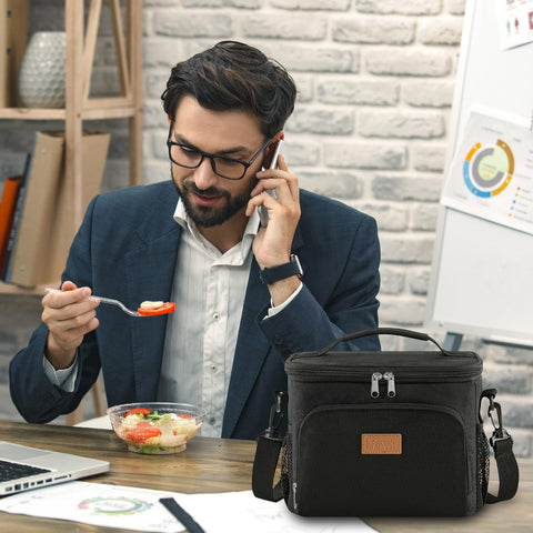 Lifewit lunch bag office-ready for workdays and school trips