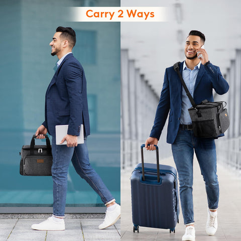 Lifewit lunch bag shows waterproof 600D fabric for reliable everyday use.