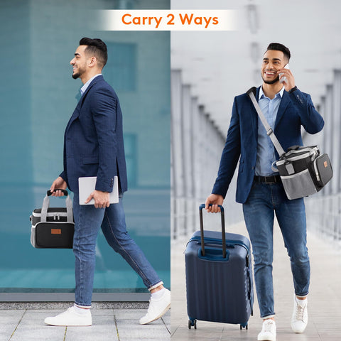 Front and side pockets store keys and small essentials