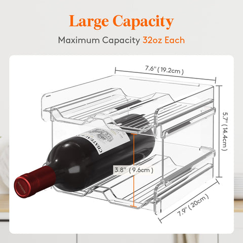 Lifewit pantry wine organizer saves space and streamlines prep.