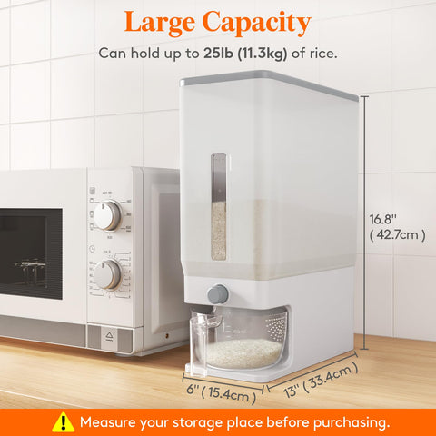 Lifewit dust-proof seal design preserves flavor and texture between uses.