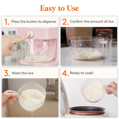 Lifewit smells-proof storage keeps pantry organized and tidy.