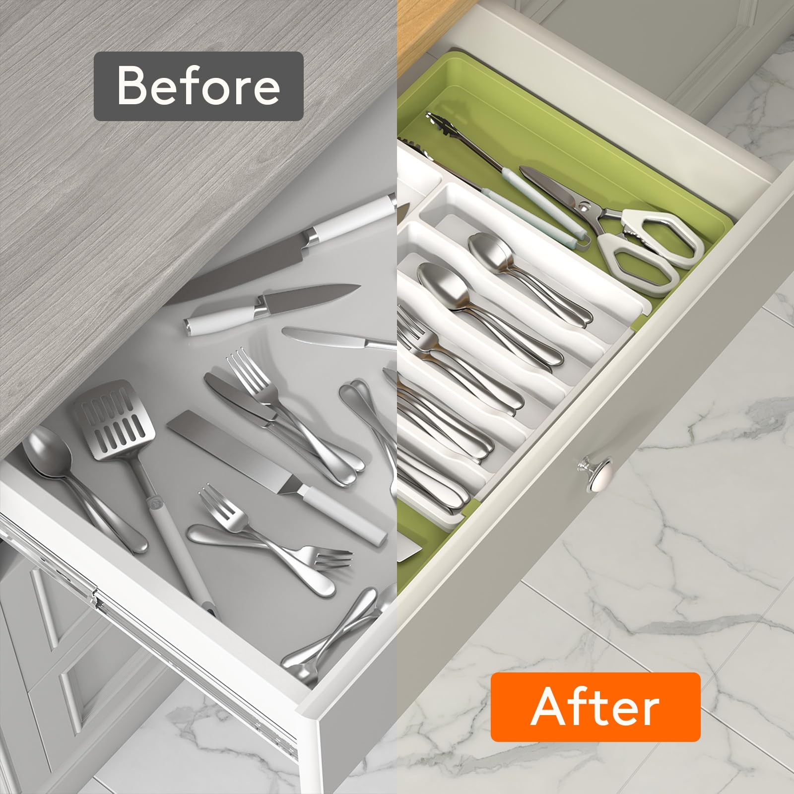 Lifewit BPA-free material ensures safe, durable storage.