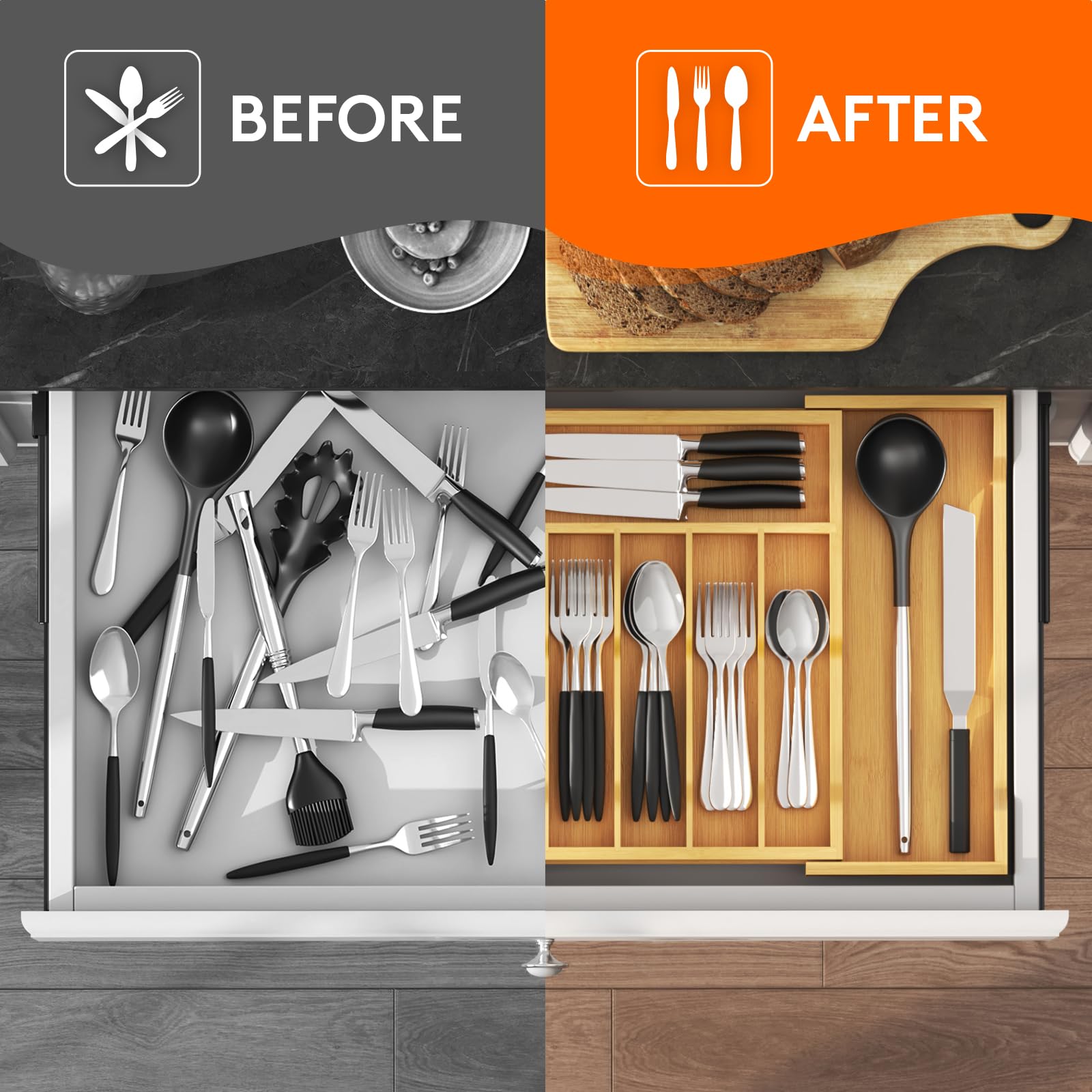 Lifewit organizer ideal for dorms and compact kitchens