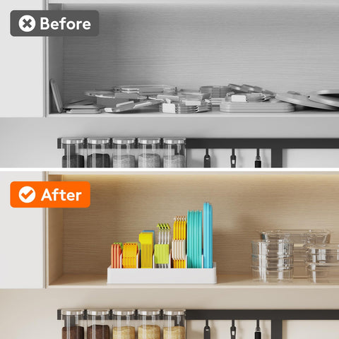 Lifewit tall drawer storage maximizes vertical cabinet space.