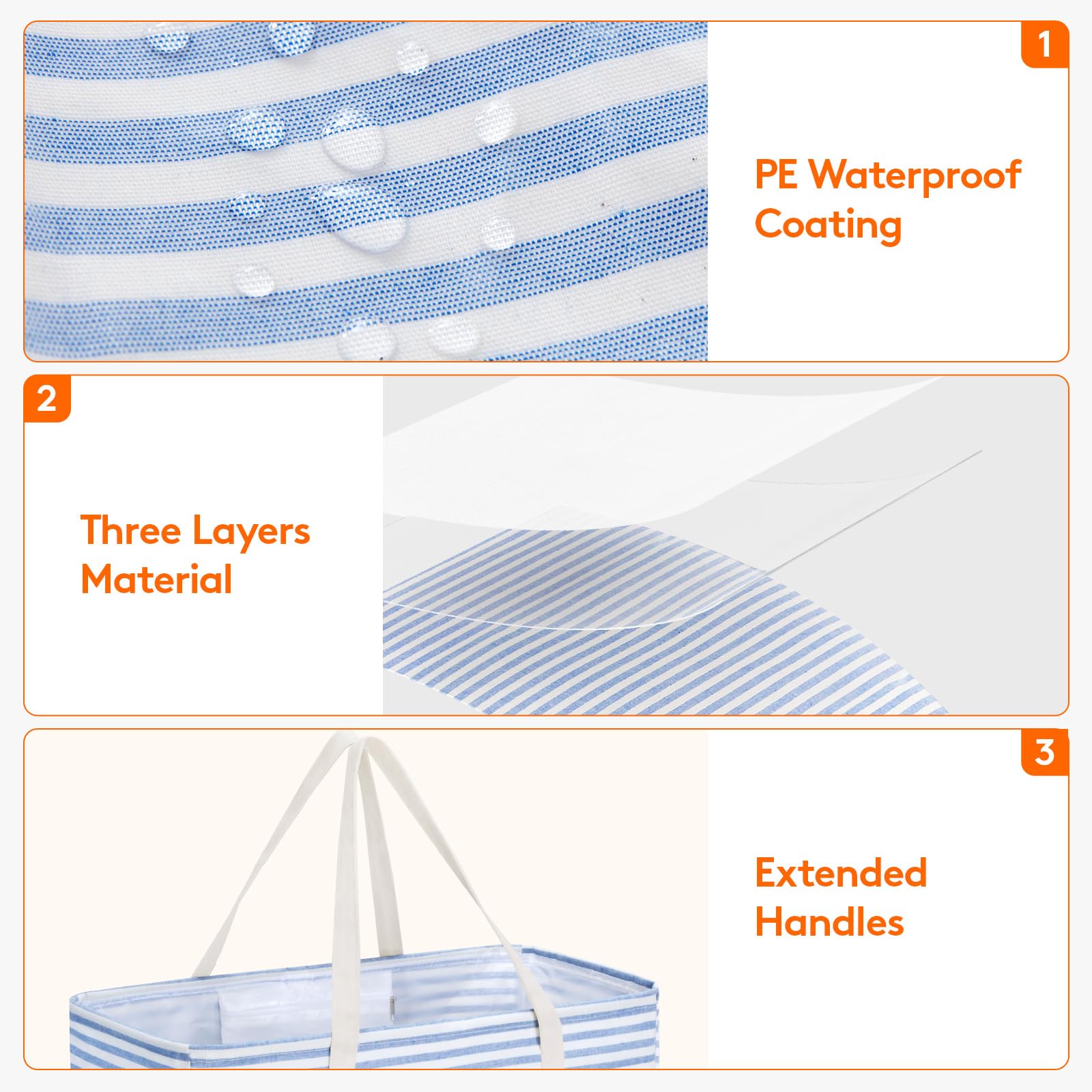 Lifewit tote mesh side pockets organize small items for quick access