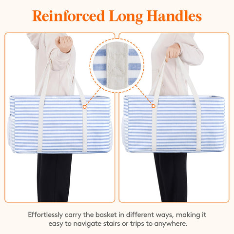 Lifewit tote zipper pocket secures phone and keys during errands