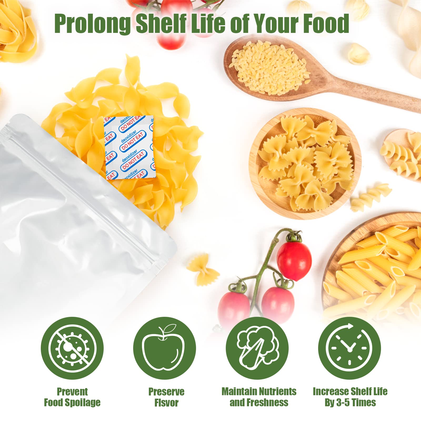 LIFJOY individual vacuum bag packaging for convenient use