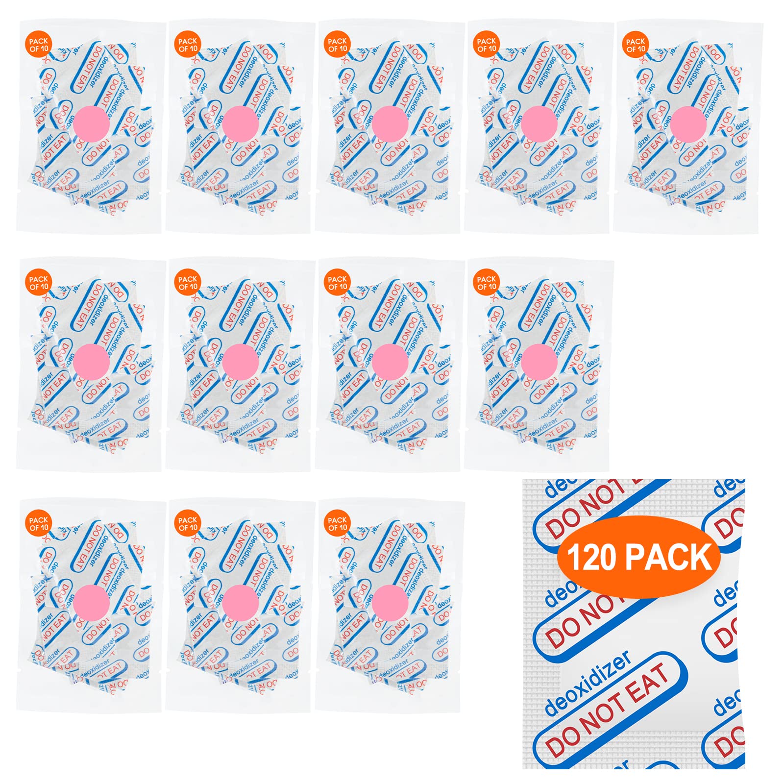 LIFJOY oxygen absorber 500cc packaging helps maintain freshness in storage