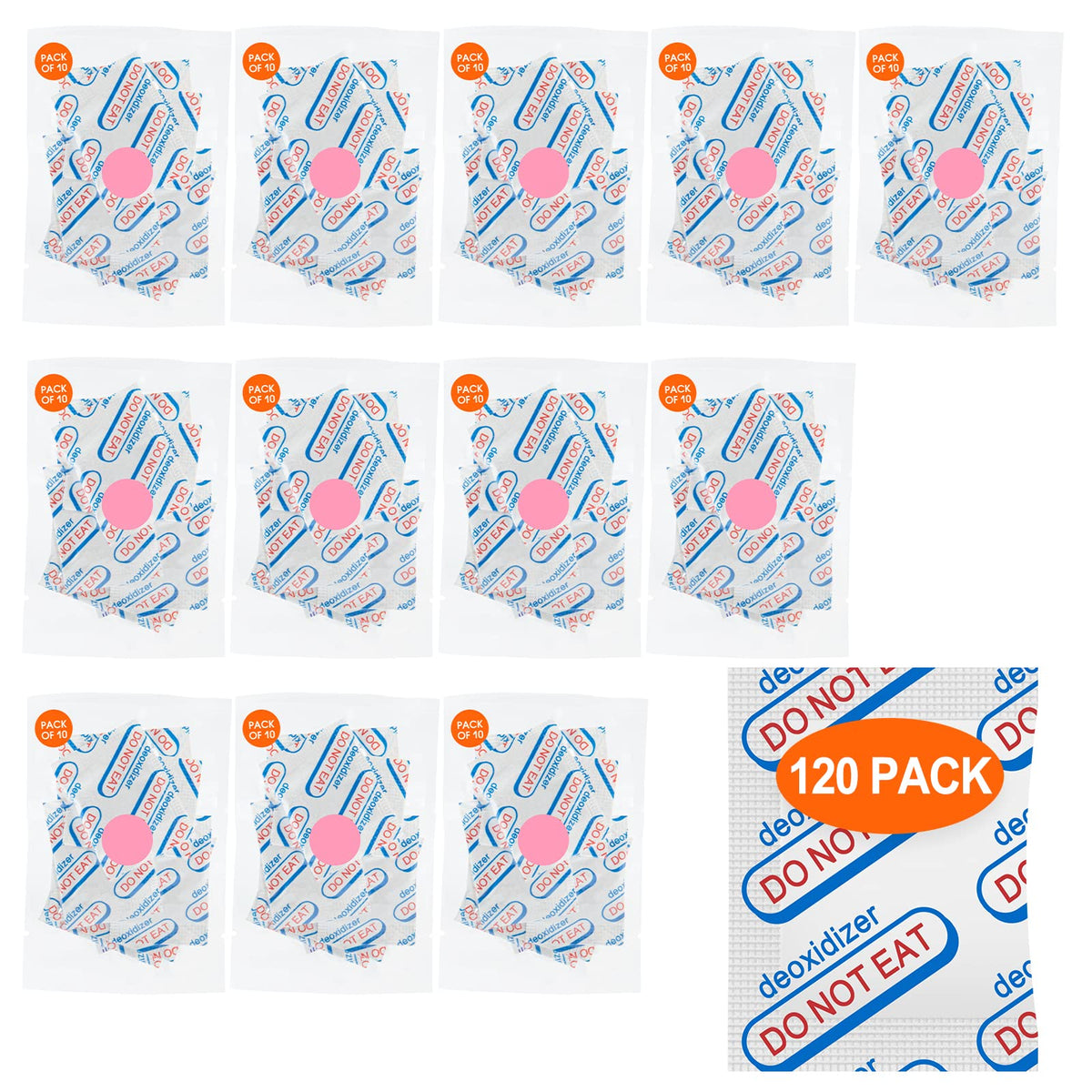 LIFJOY oxygen absorber 500cc packaging helps maintain freshness in storage