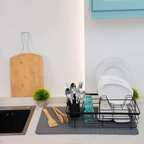 LIFSEZY easy-clean drying mat simplifies maintenance after use