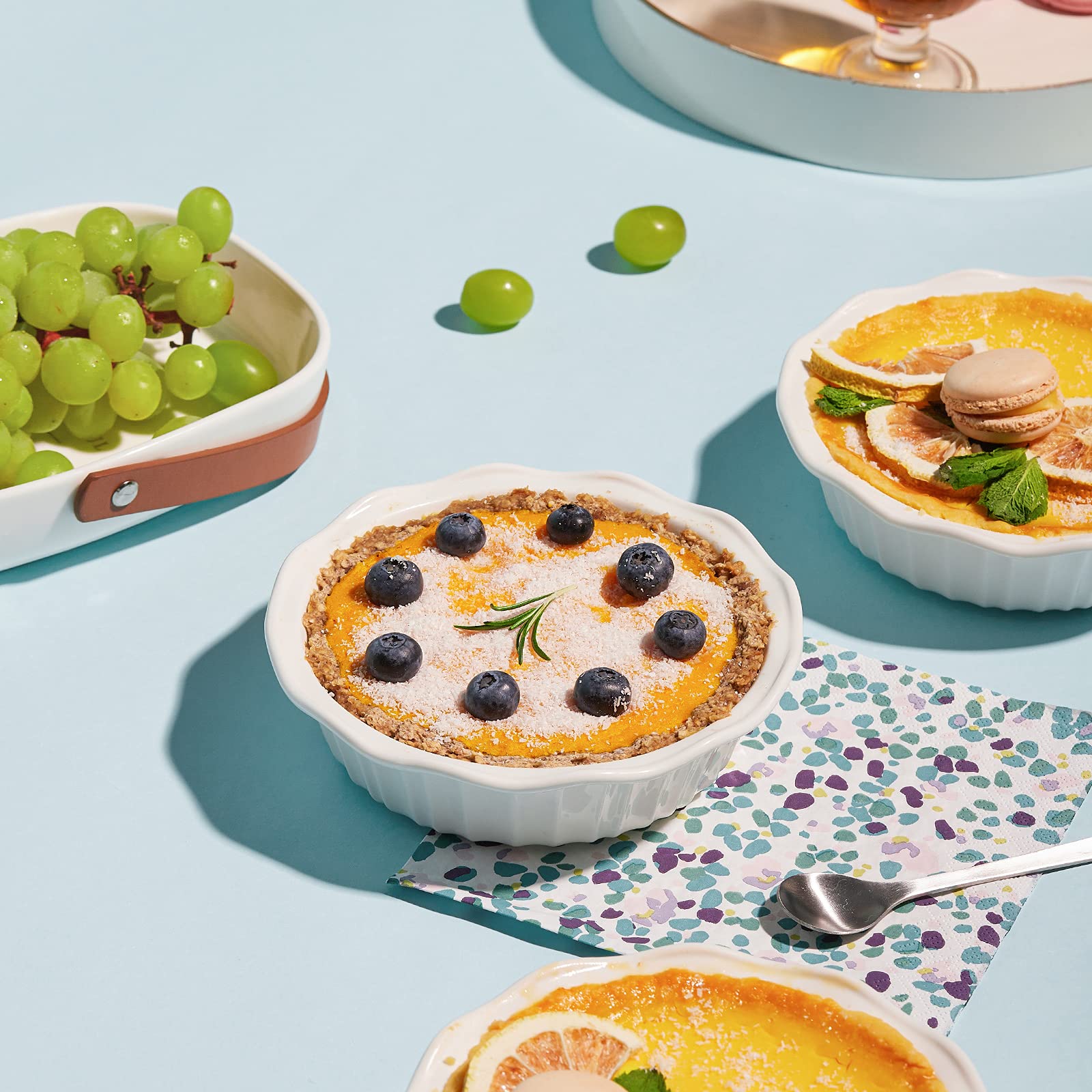 LIFVER glaze resists odors and flavors after baking in ceramic dish