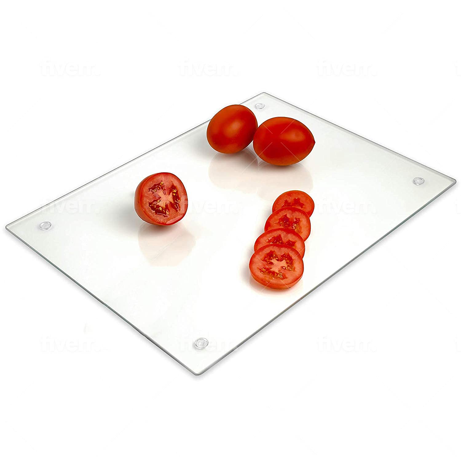 Light In The Dark dishwasher-safe glass cutting board for quick cleanup after cooking